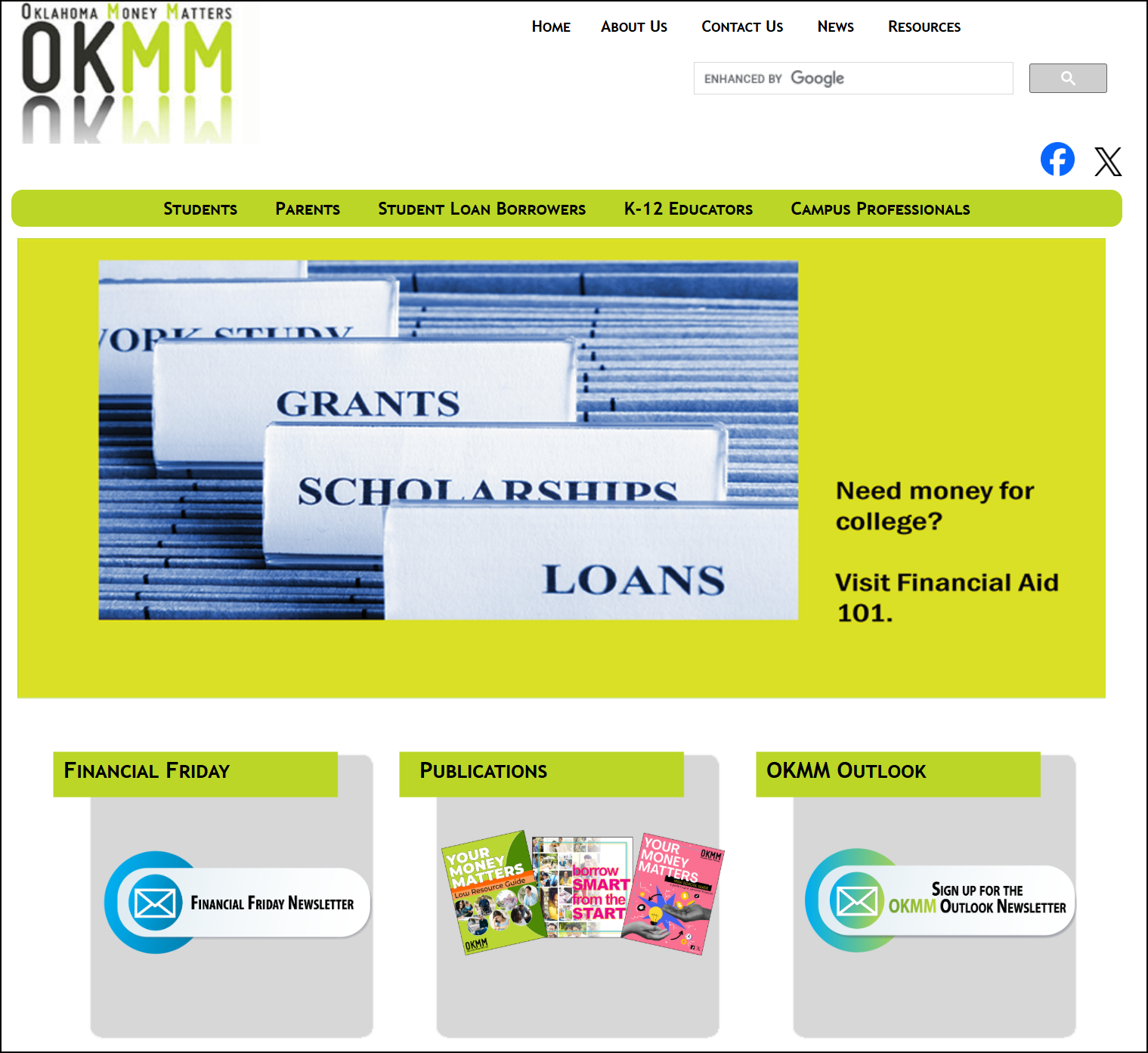 OKMM Outlook Newsletter Logo.